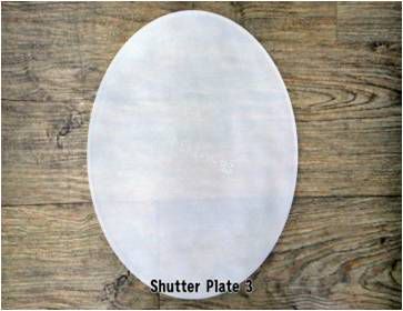 Shutter plate