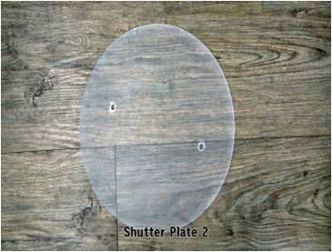 Shutter plate
